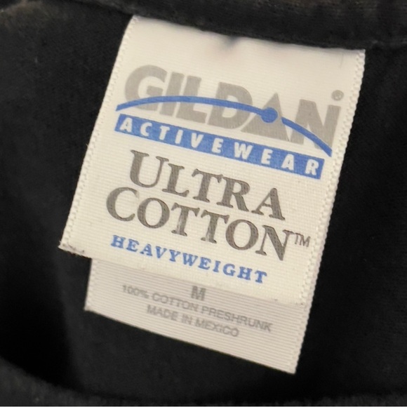 CRESTON BC Embroidered Black T-Shirt - Picture 4 of 5